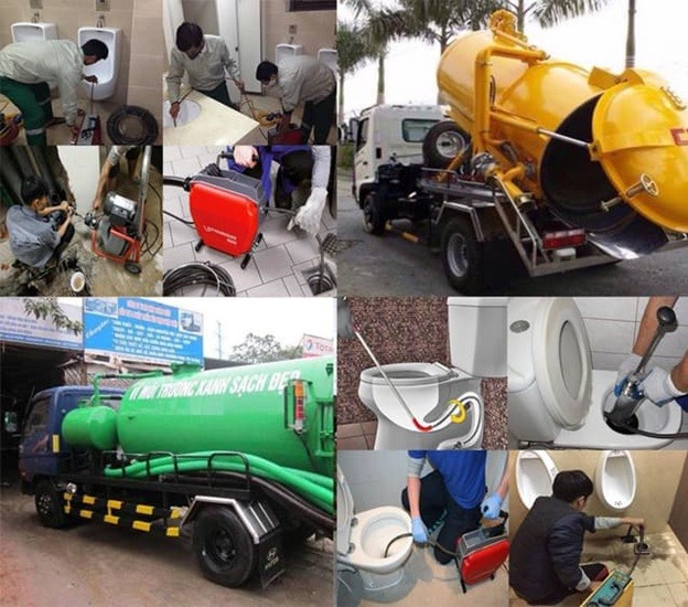 cách thông bồn cầu bị tắc băng vệ sinh bằng dụng cụ chuyên dụng